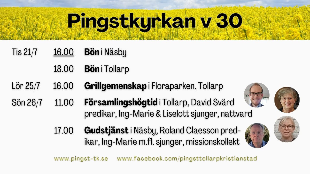 Pingstkyrkan Tollarp / Kristianstad