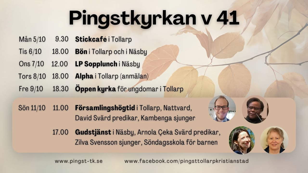 Pingstkyrkan Tollarp / Kristianstad