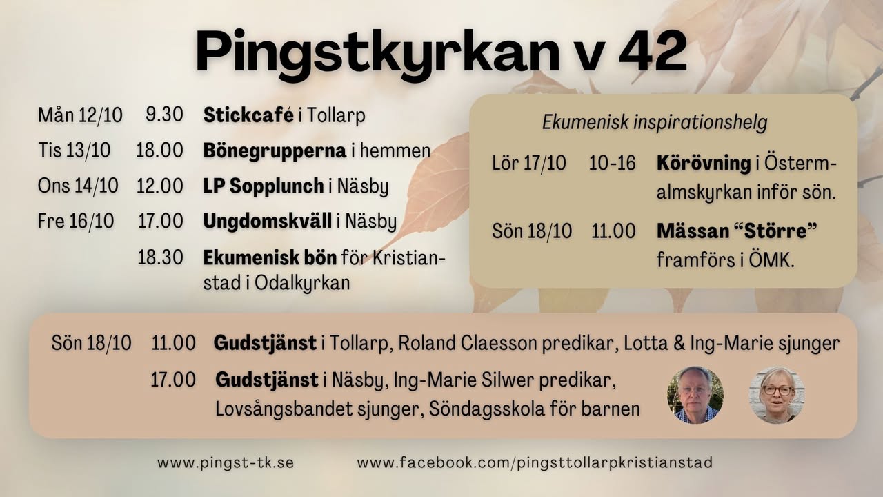 Pingstkyrkan Tollarp / Kristianstad