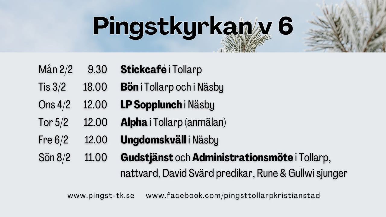 Pingstkyrkan Tollarp / Kristianstad