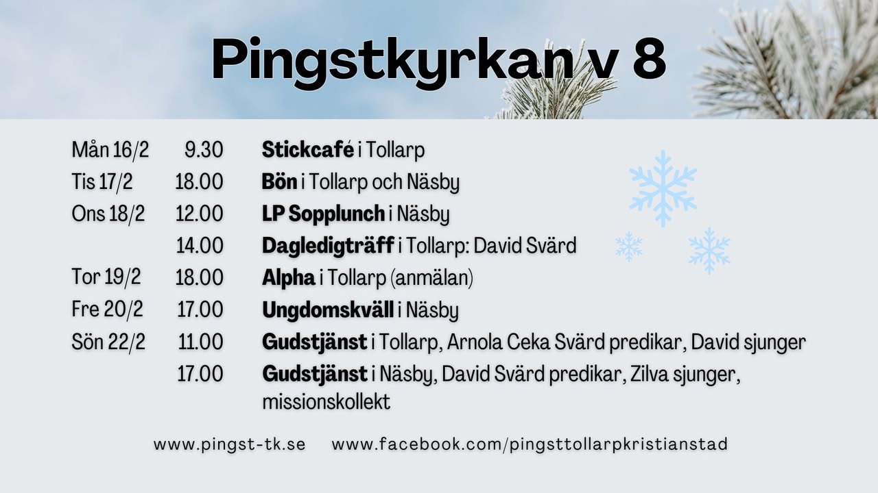 Pingstkyrkan Tollarp / Kristianstad