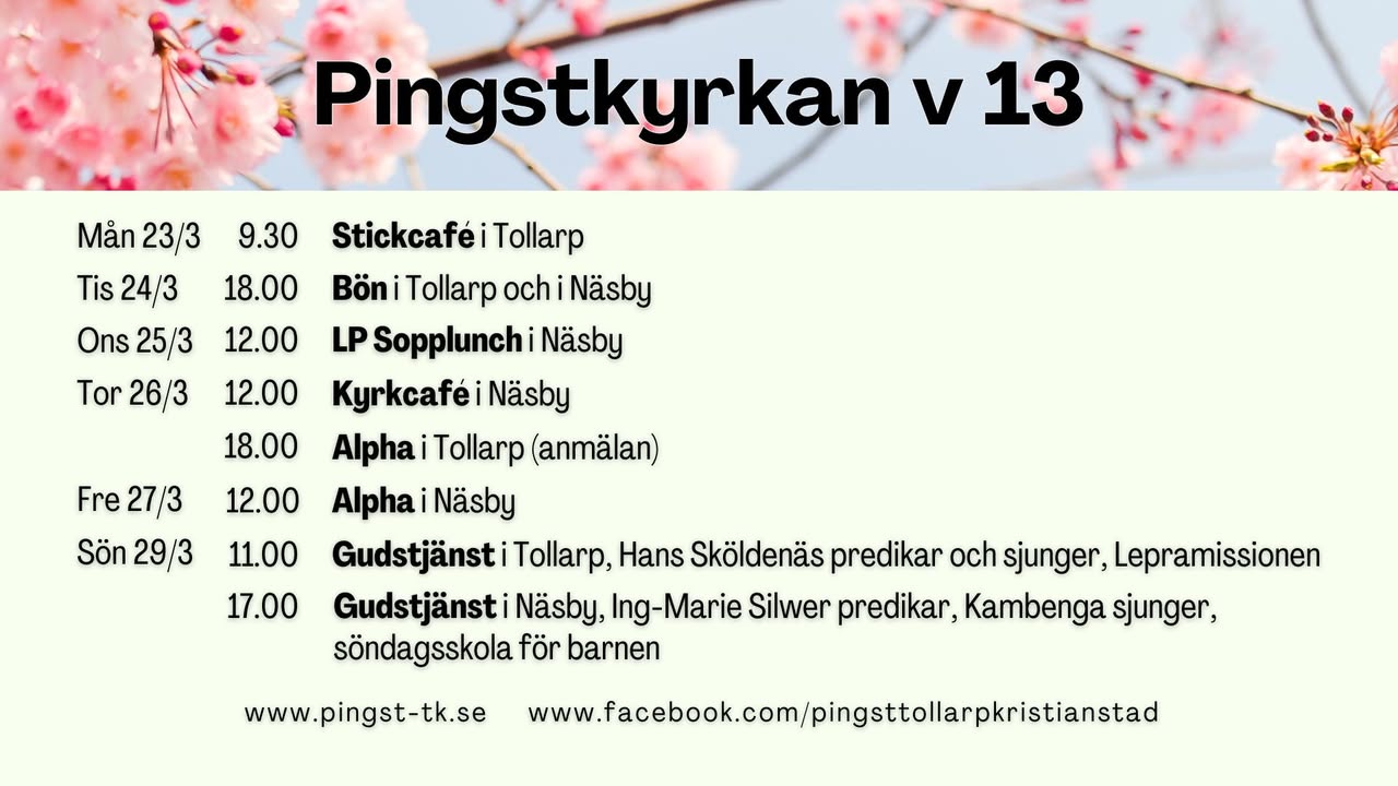 Pingstkyrkan Tollarp / Kristianstad