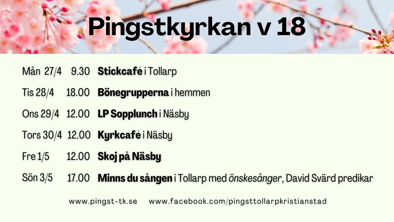Pingstkyrkan Tollarp / Kristianstad